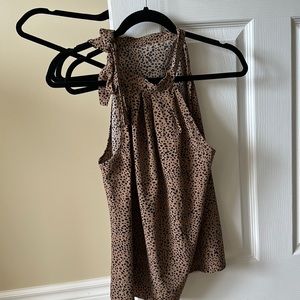 Shein size medium. Brown and black spots